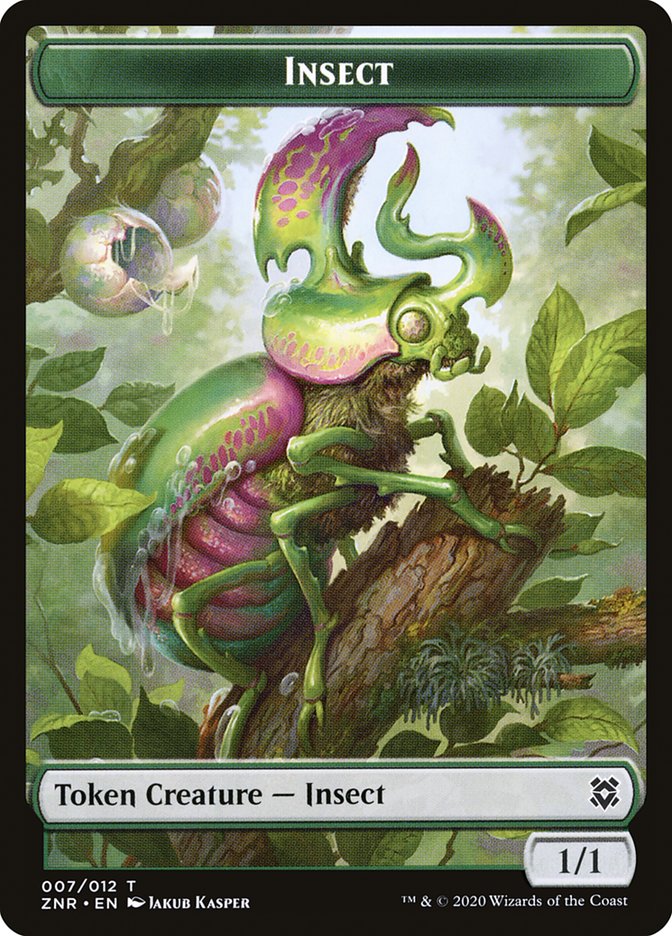 Insect Token [Zendikar Rising] | Mega City Incorporated