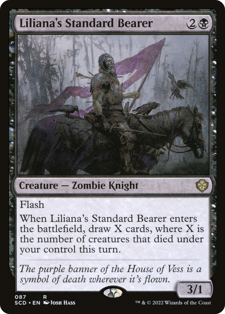 Liliana's Standard Bearer [Starter Commander Decks] | Mega City Incorporated