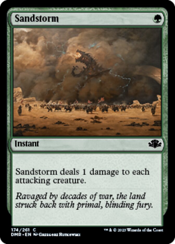 Sandstorm [Dominaria Remastered] | Mega City Incorporated