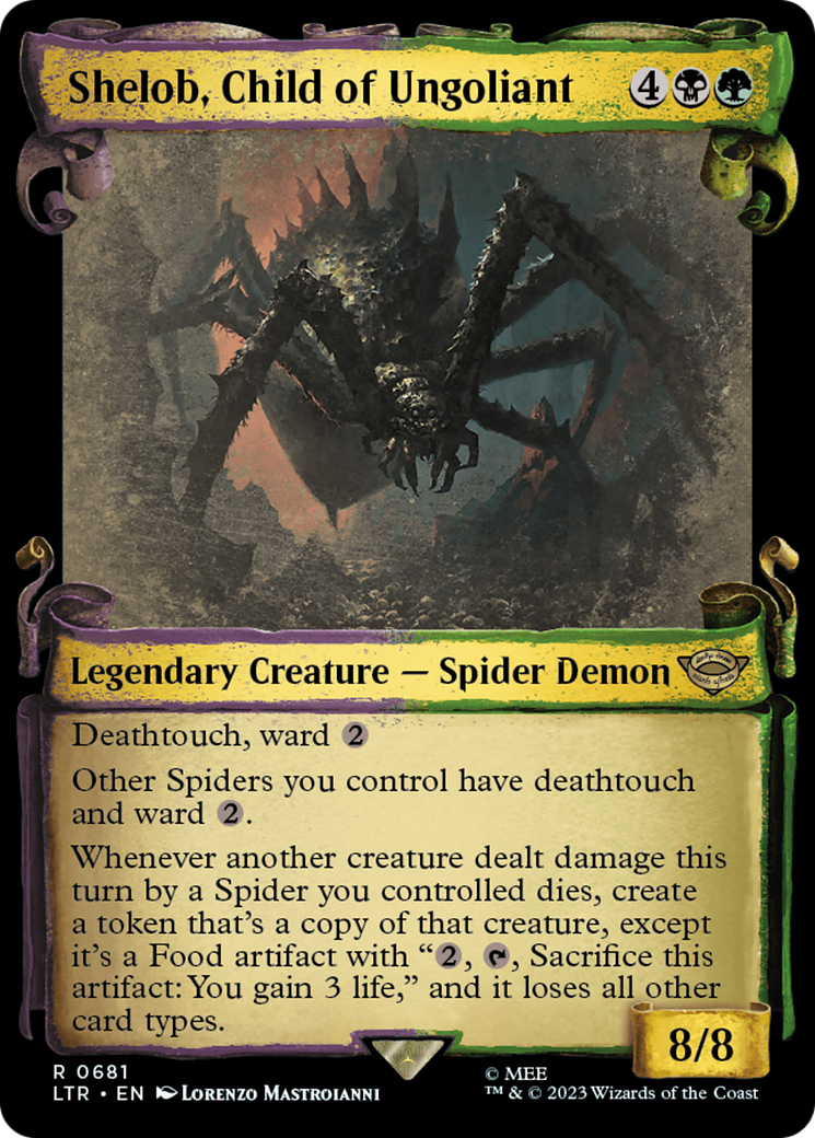 Shelob, Child of Ungoliant [The Lord of the Rings: Tales of Middle-Earth Showcase Scrolls] | Mega City Incorporated