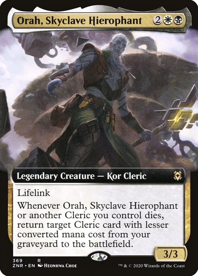 Orah, Skyclave Hierophant (Extended) [Zendikar Rising] | Mega City Incorporated