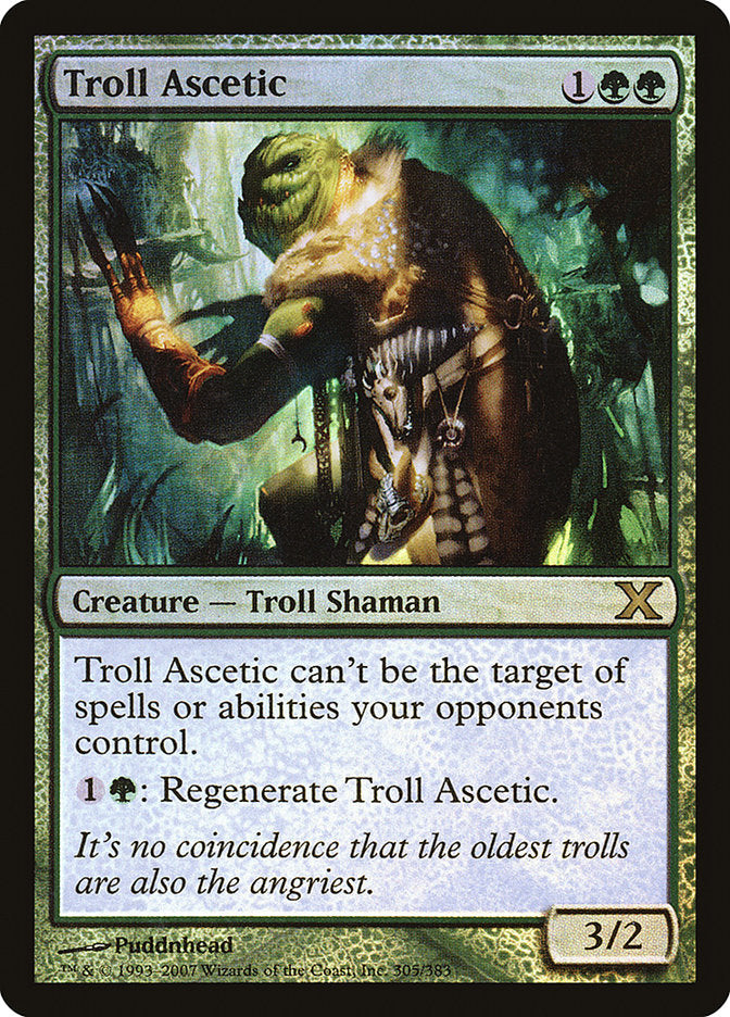 Troll Ascetic (Premium Foil) [Tenth Edition] | Mega City Incorporated