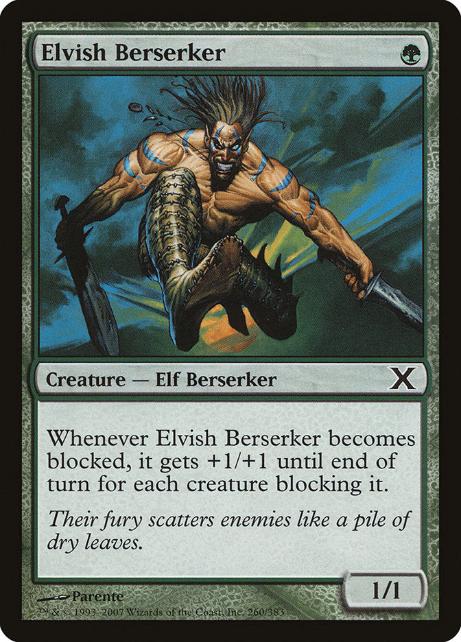 Elvish Berserker [Tenth Edition] | Mega City Incorporated