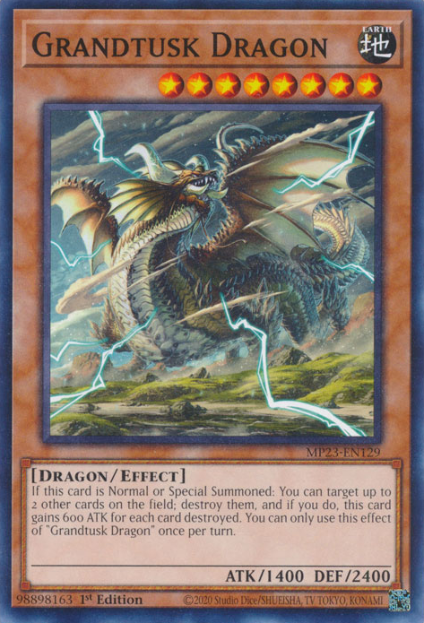 Grandtusk Dragon [MP23-EN129] Common | Mega City Incorporated