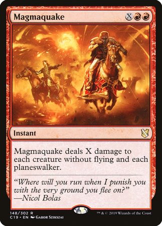 Magmaquake [Commander 2019] | Mega City Incorporated