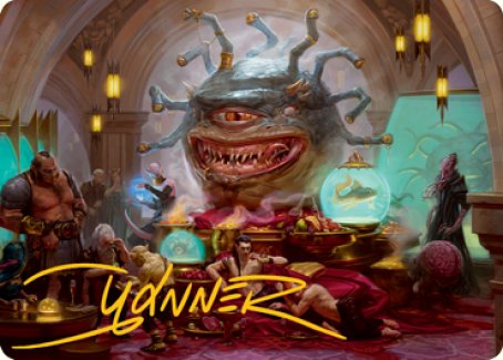 Xanathar, Guild Kingpin Art Card (Gold-Stamped Signature) [Dungeons & Dragons: Adventures in the Forgotten Realms Art Series] | Mega City Incorporated