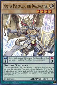 Master Pendulum, the Dracoslayer [BOSH-EN023] Super Rare | Mega City Incorporated