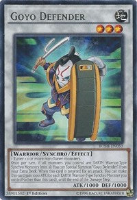 Goyo Defender [BOSH-EN050] Rare | Mega City Incorporated