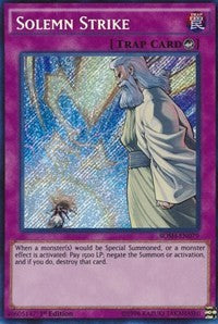 Solemn Strike [BOSH-EN079] Secret Rare | Mega City Incorporated