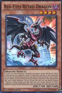 Red-Eyes Retro Dragon [BOSH-EN095] Super Rare | Mega City Incorporated