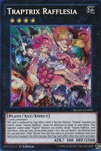 Traptrix Rafflesia [BOSH-EN099] Secret Rare | Mega City Incorporated