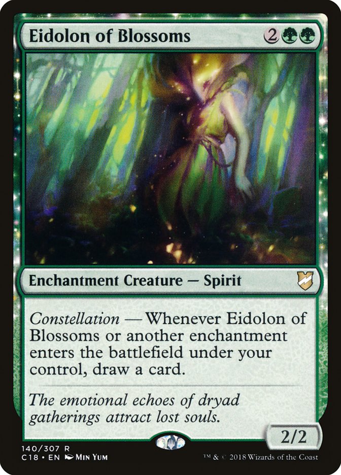 Eidolon of Blossoms [Commander 2018] | Mega City Incorporated