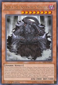 Erebus the Underworld Monarch [SR01-EN001] Ultra Rare | Mega City Incorporated