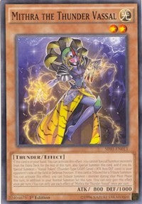 Mithra the Thunder Vassal [SR01-EN011] Common | Mega City Incorporated