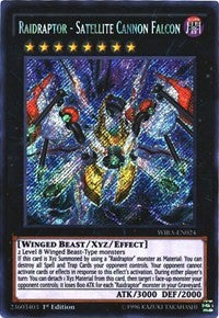 Raidraptor - Satellite Cannon Falcon [WIRA-EN024] Secret Rare | Mega City Incorporated