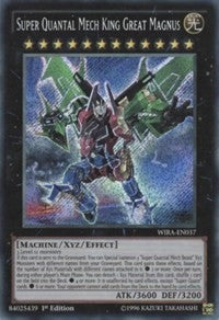 Super Quantal Mech King Great Magnus [WIRA-EN037] Secret Rare | Mega City Incorporated