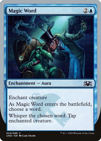 Magic Word [Unsanctioned] | Mega City Incorporated