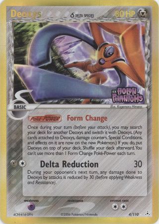 Deoxys (4/110) (Delta Species) (Stamped) [EX: Holon Phantoms] | Mega City Incorporated