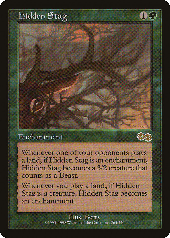 Hidden Stag [Urza's Saga] | Mega City Incorporated