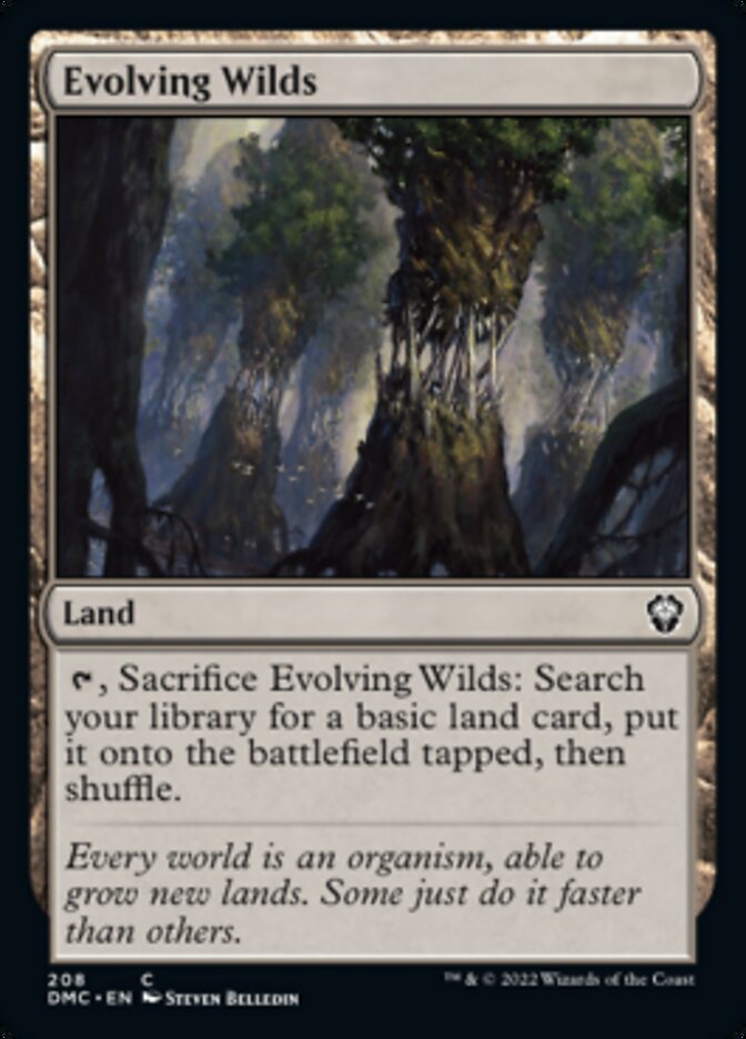 Evolving Wilds [Dominaria United Commander] | Mega City Incorporated