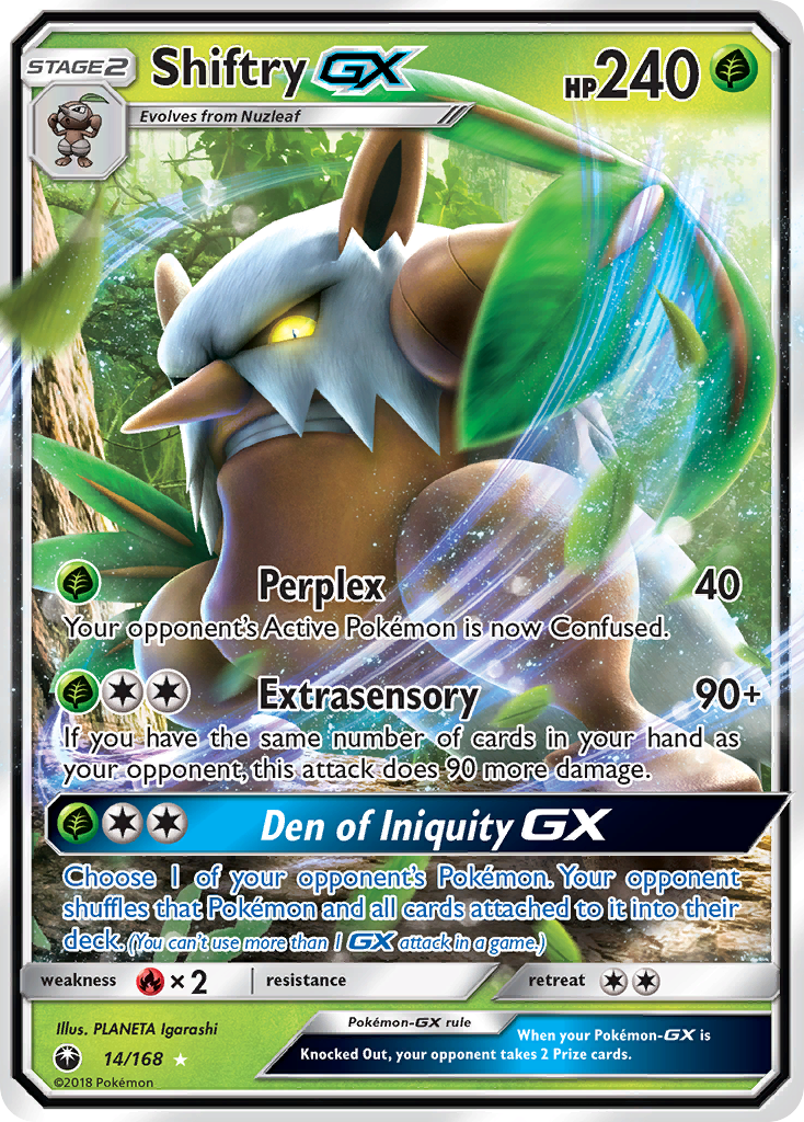 Shiftry GX (14/168) [Sun & Moon: Celestial Storm] | Mega City Incorporated