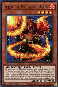 Zoroa, the Magistus of Flame [GEIM-EN002] Ultra Rare | Mega City Incorporated