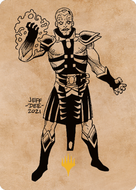 Jon Irenicus, Shattered One Art Card (67) (Gold-Stamped) [Commander Legends: Battle for Baldur's Gate Art Series] | Mega City Incorporated