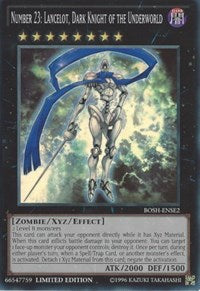 Number 23: Lancelot, Dark Knight of the Underworld [BOSH-ENSE2] Super Rare | Mega City Incorporated