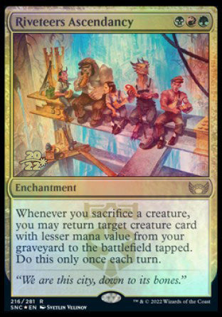 Riveteers Ascendancy [Streets of New Capenna Prerelease Promos] | Mega City Incorporated
