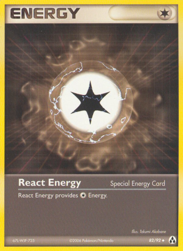 React Energy (82/92) [EX: Legend Maker] | Mega City Incorporated