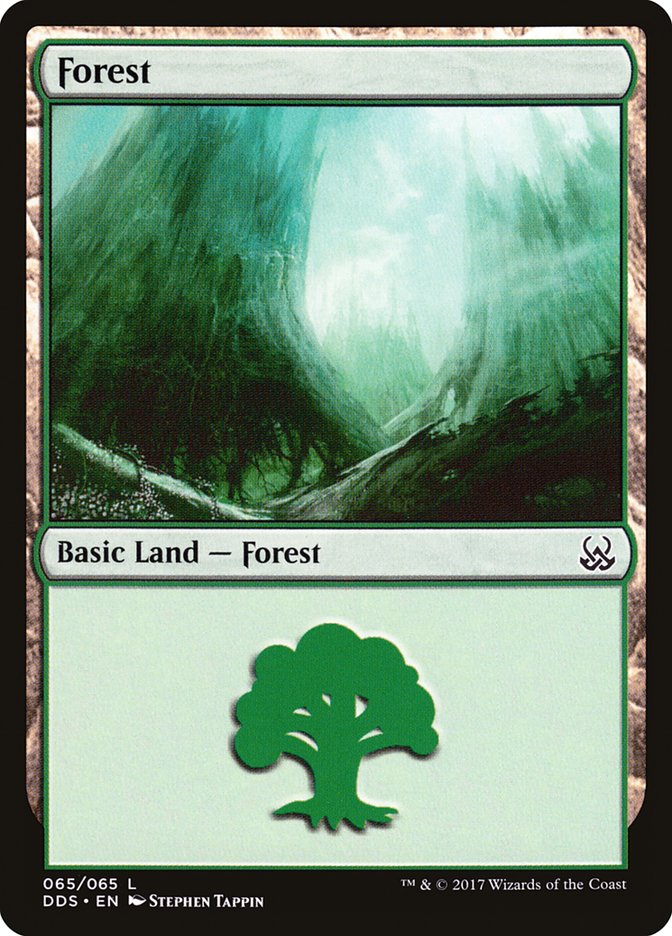 Forest (65) [Duel Decks: Mind vs. Might] | Mega City Incorporated