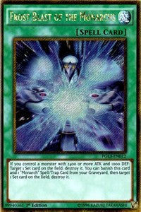 Frost Blast of the Monarchs [PGL3-EN012] Gold Secret Rare | Mega City Incorporated