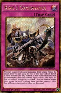 King's Consonance [PGL3-EN019] Gold Secret Rare | Mega City Incorporated