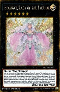 Beatrice, Lady of the Eternal [PGL3-EN021] Gold Secret Rare | Mega City Incorporated