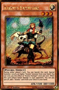 Kozmo Farmgirl [PGL3-EN024] Gold Secret Rare | Mega City Incorporated