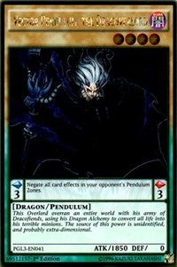 Vector Pendulum, the Dracoverlord [PGL3-EN041] Gold Rare | Mega City Incorporated