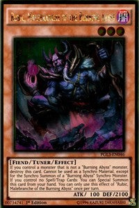 Rubic, Malebranche of the Burning Abyss [PGL3-EN046] Gold Rare | Mega City Incorporated