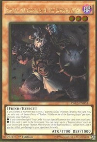 Barbar, Malebranche of the Burning Abyss [PGL3-EN054] Gold Rare | Mega City Incorporated