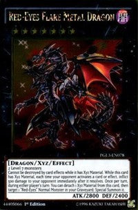 Red-Eyes Flare Metal Dragon [PGL3-EN078] Gold Rare | Mega City Incorporated