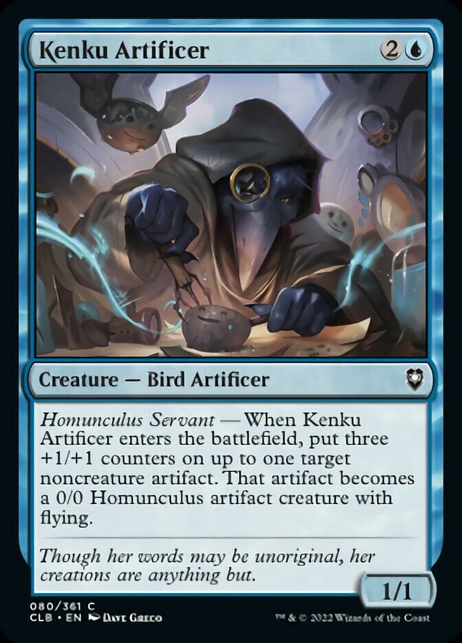 Kenku Artificer [Commander Legends: Battle for Baldur's Gate] | Mega City Incorporated