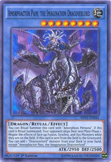 Amorphactor Pain, the Imagination Dracoverlord [SHVI-EN044] Super Rare | Mega City Incorporated