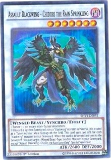 Assault Blackwing - Chidori the Rain Sprinkling [SHVI-EN051] Super Rare | Mega City Incorporated