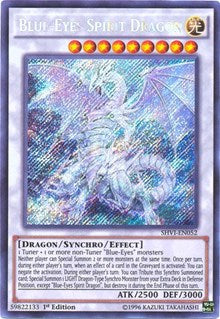 Blue-Eyes Spirit Dragon [SHVI-EN052] Secret Rare | Mega City Incorporated