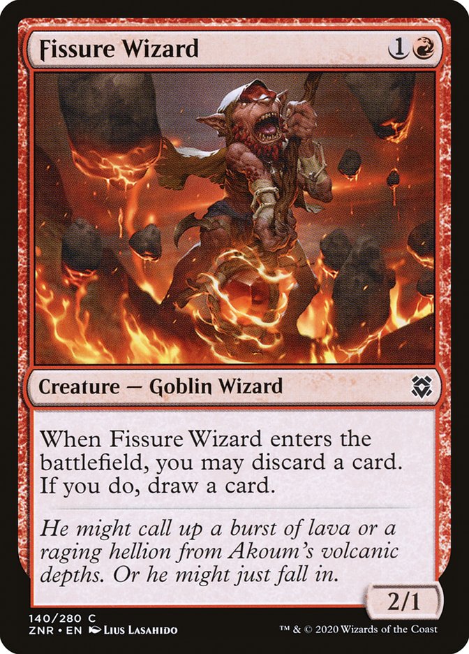 Fissure Wizard [Zendikar Rising] | Mega City Incorporated