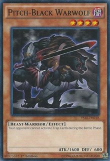 Pitch-Black Warwolf [YS16-EN018] Common | Mega City Incorporated