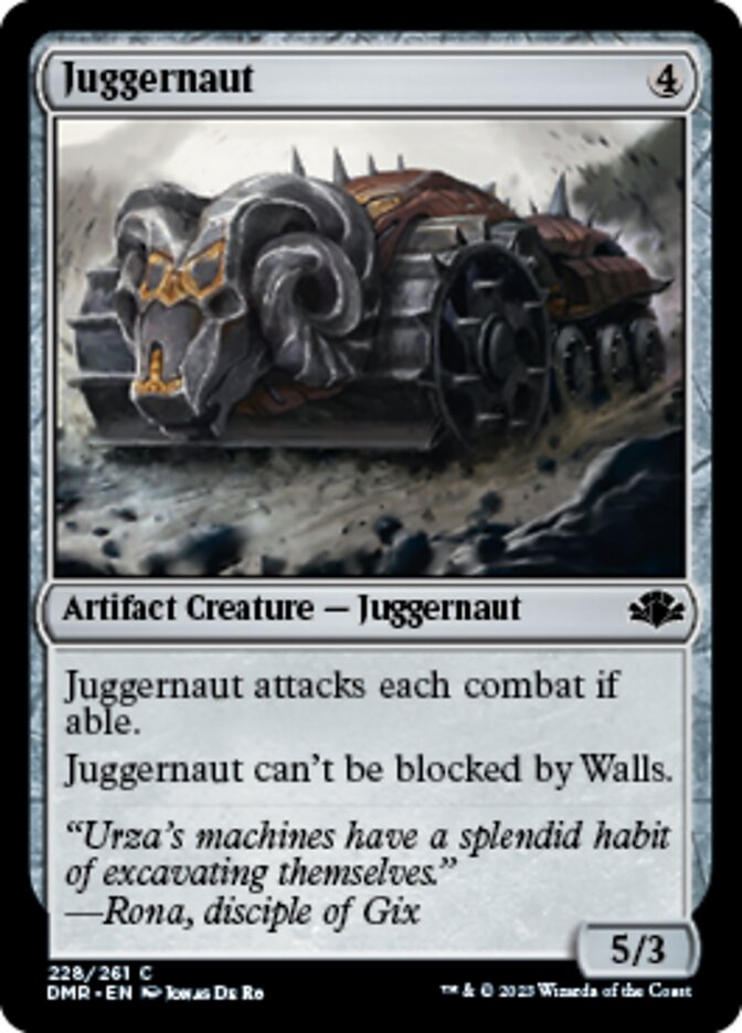 Juggernaut [Dominaria Remastered] | Mega City Incorporated