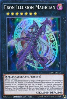 Ebon Illusion Magician [SHVI-ENSE1] Super Rare | Mega City Incorporated