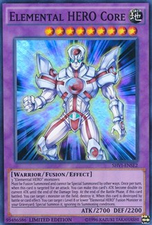 Elemental HERO Core [SHVI-ENSE2] Super Rare | Mega City Incorporated