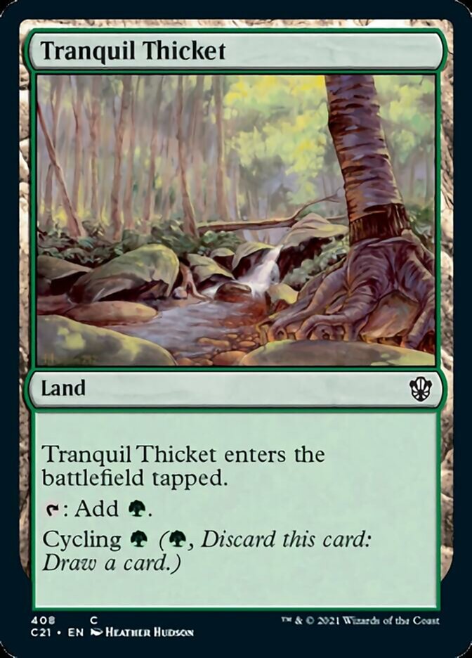 Tranquil Thicket [Commander 2021] | Mega City Incorporated