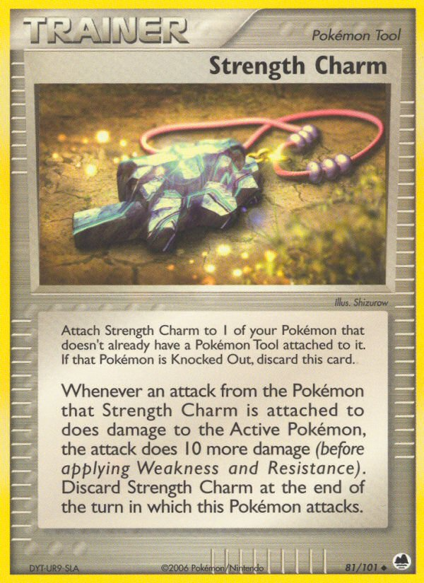 Strength Charm (81/101) [EX: Dragon Frontiers] | Mega City Incorporated